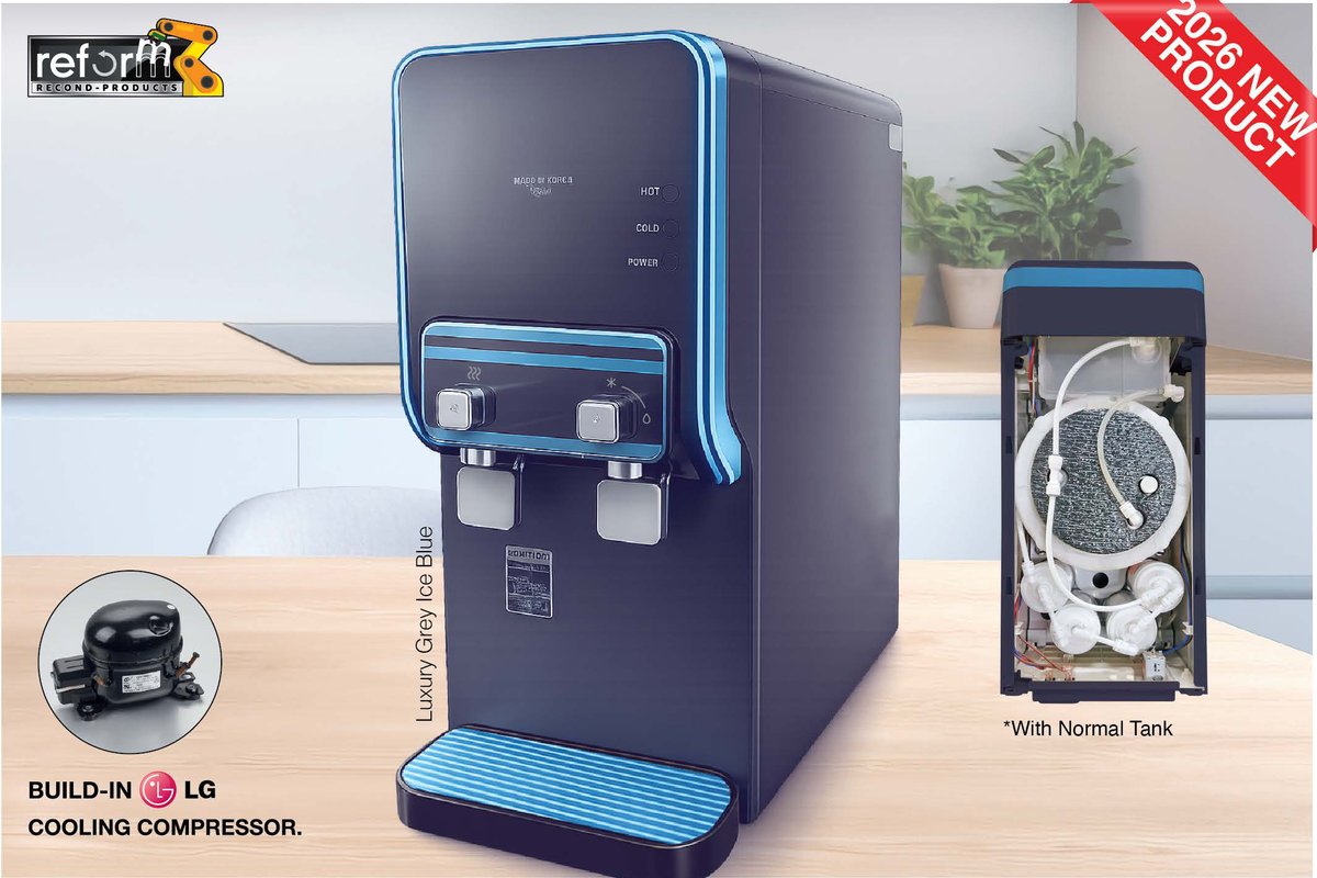 Hot, Normal & Cold Countertop Water Purifier (Premium)