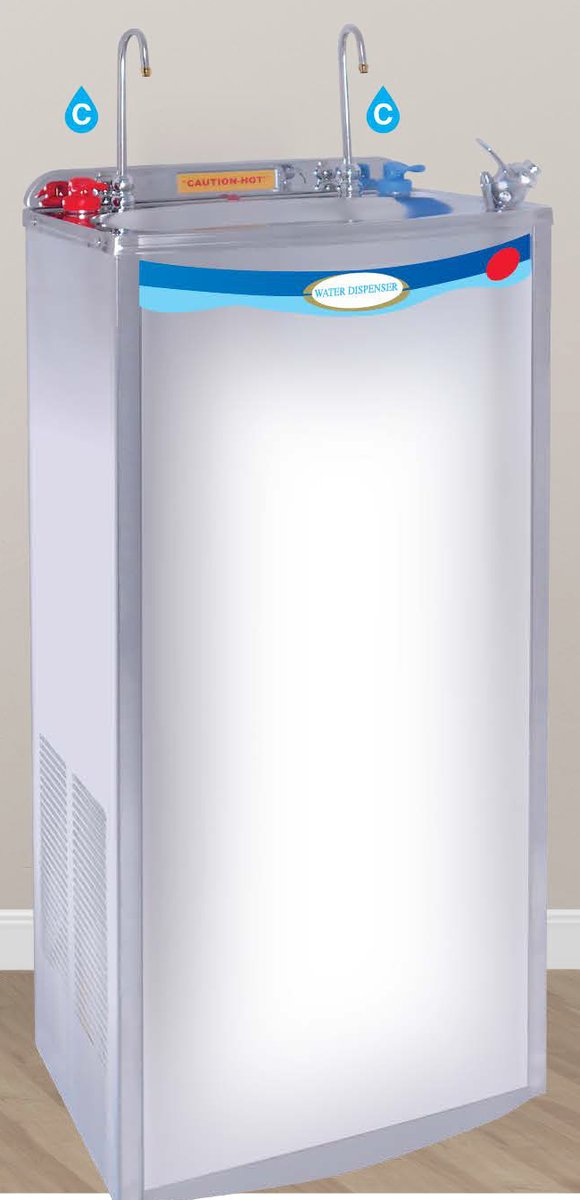 Stainless Steel Water Cooler — Cold & Cold