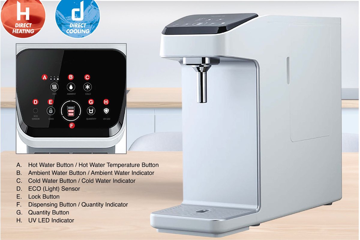 Direct Heating & Chilling Water Purifier